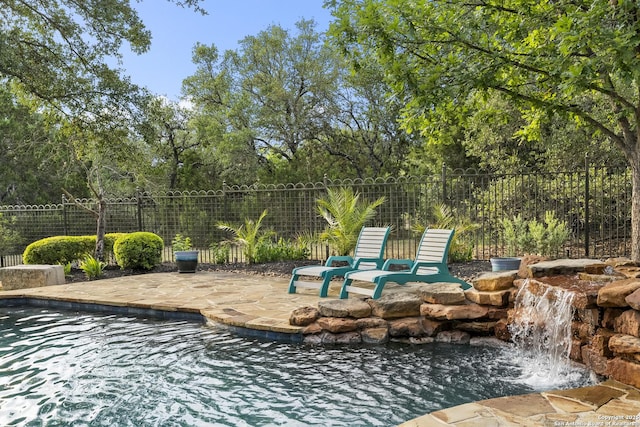 7414 Hovingham, San Antonio, TX 78257 - view of patio with a pool