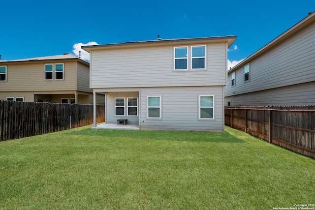 4015 Evaporite Trl, San Antonio, TX 78253 - back of property featuring a patio