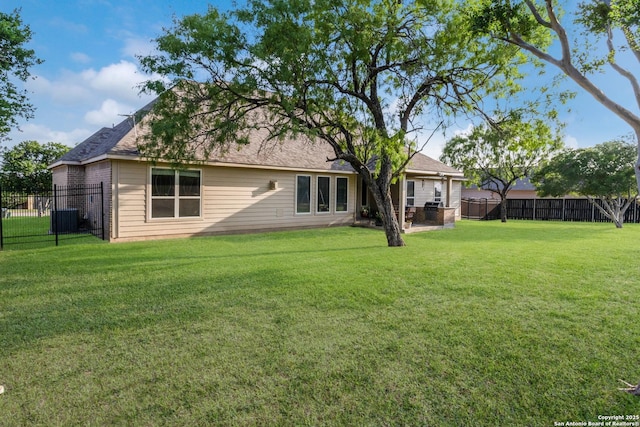 364 Stone Trl, Castroville, TX 78009 - rear view of property featuring cooling unit