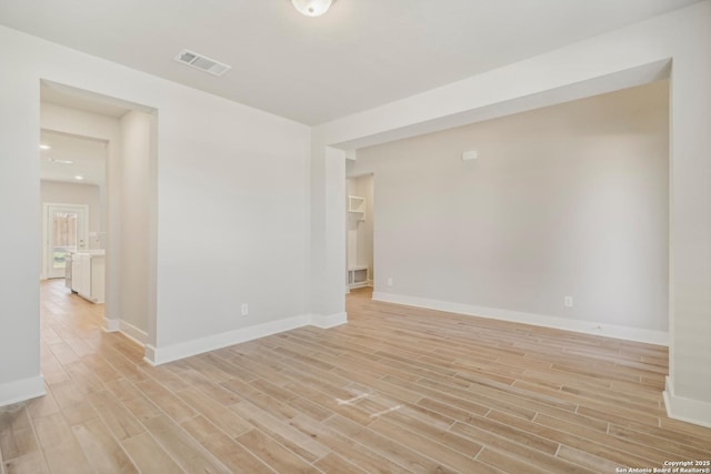 29414 Angelfish Blvd, Boerne, TX 78006 - empty room featuring light wood-style flooring and baseboards