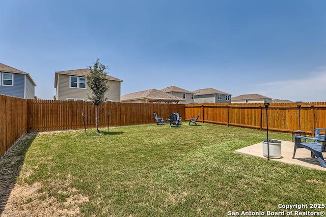 14370 Palm, San Antonio, TX 78253 - view of yard featuring a patio area