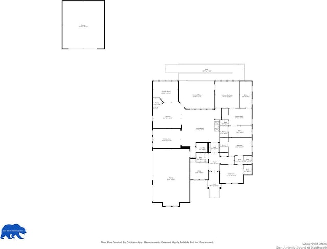 1015 Broken Spoke, Canyon Lake, TX 78133 - floor plan / room layout