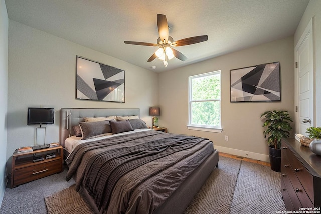 324 Mar Hl, Seguin, TX 78155 - bedroom with baseboards and ceiling fan