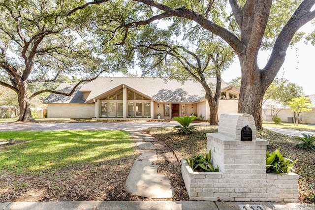 113 Wickford, Castle Hills, TX 78213 - mid-century inspired home with a shingled roof