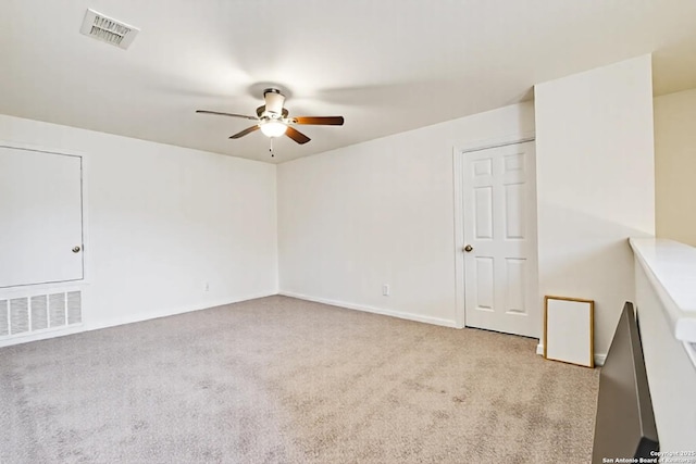 3634 Lazy Clover, San Antonio, TX 78261 - carpeted empty room with ceiling fan and baseboards