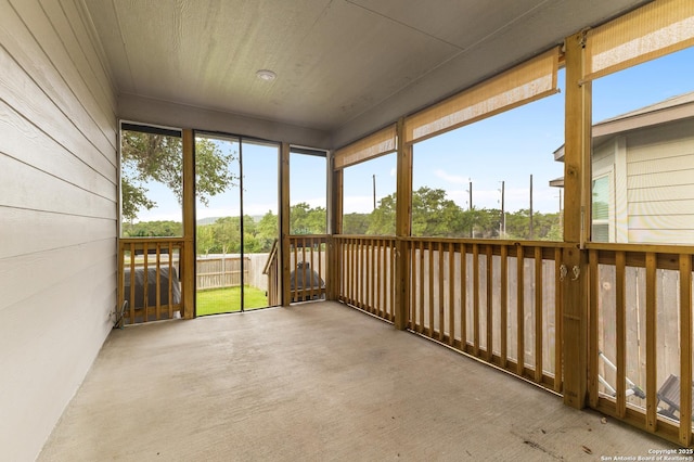 10226 Amaryllis, Boerne, TX 78006 - unfurnished sunroom featuring plenty of natural light