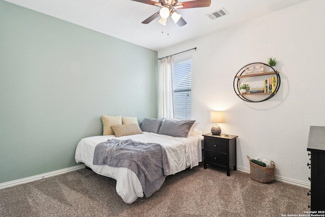 2730 Tortuga Verde, San Antonio, TX 78245 - carpeted bedroom featuring baseboards and a ceiling fan