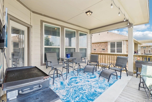 2730 Tortuga Verde, San Antonio, TX 78245 - deck with a grill
