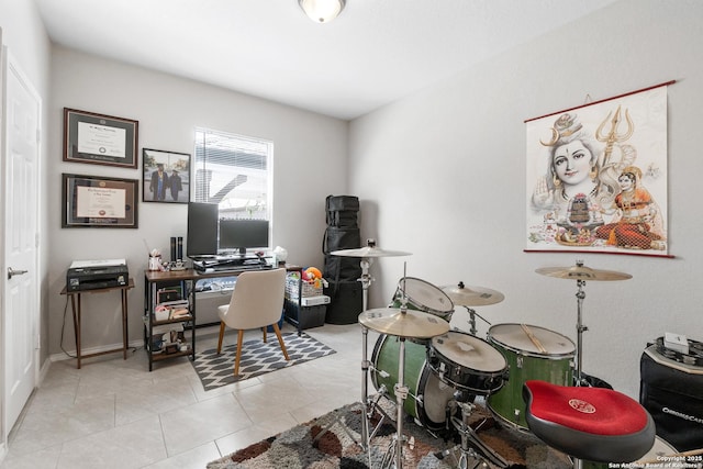 422 42nd, San Antonio, TX 78237 - view of tiled home office