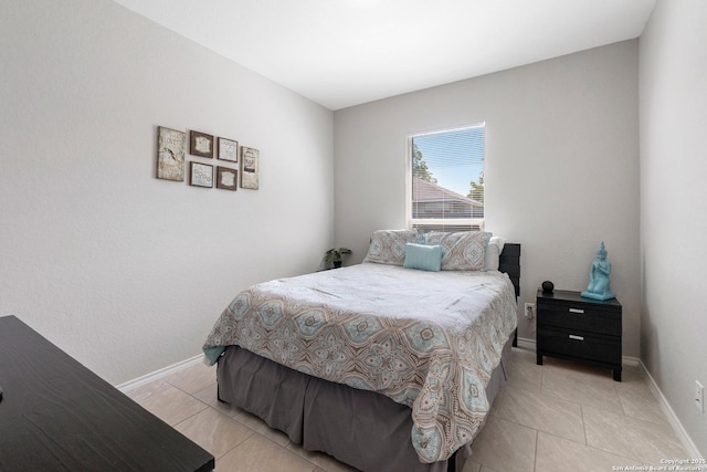 422 42nd, San Antonio, TX 78237 - bedroom with light tile patterned floors and baseboards