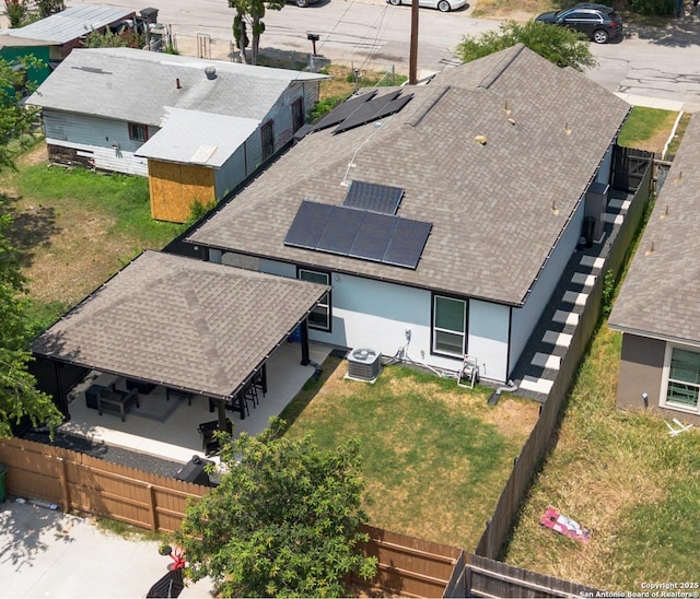 422 42nd, San Antonio, TX 78237 - aerial view of property and surrounding area