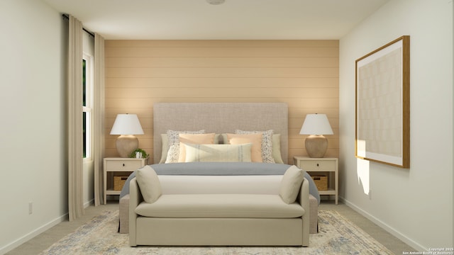 5658 Azure Aly, San Antonio, TX 78223 - bedroom with light carpet and baseboards