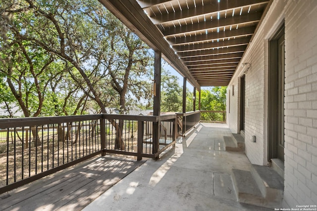 29302 Grand Coteau, Boerne, TX 78015 - view of patio with a deck