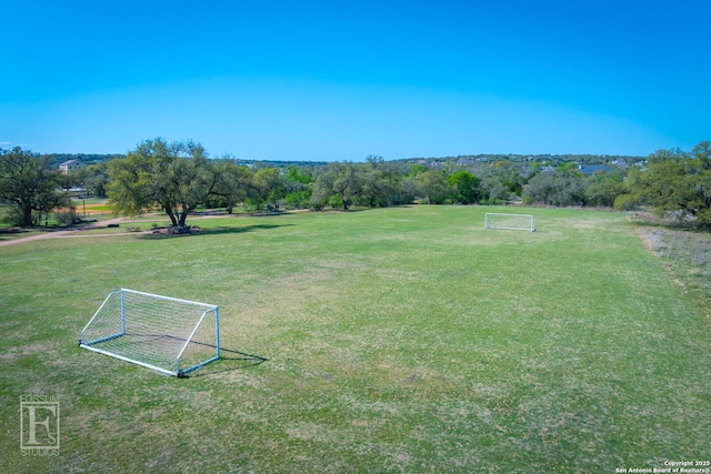 562 Orchard Way, New Braunfels, TX 78132 - view of yard featuring a sport area