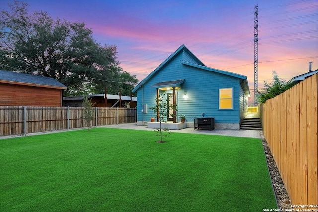1422 Sherman, San Antonio, TX 78202 - rear view of property with a patio and central air condition unit