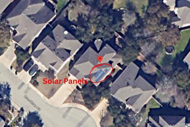 3319 Brooktree Ct, San Antonio, TX 78261 - aerial overview of property's location