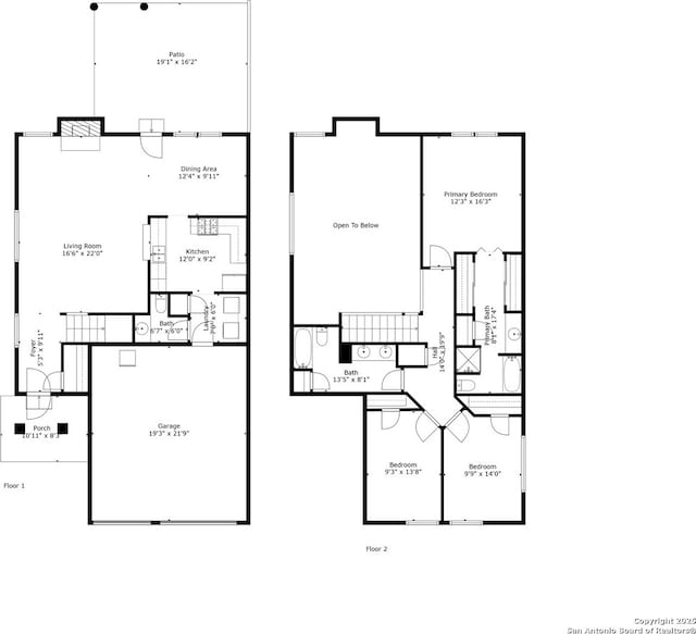 11334 Bald Mountain Dr, San Antonio, TX 78245 - property floor plan