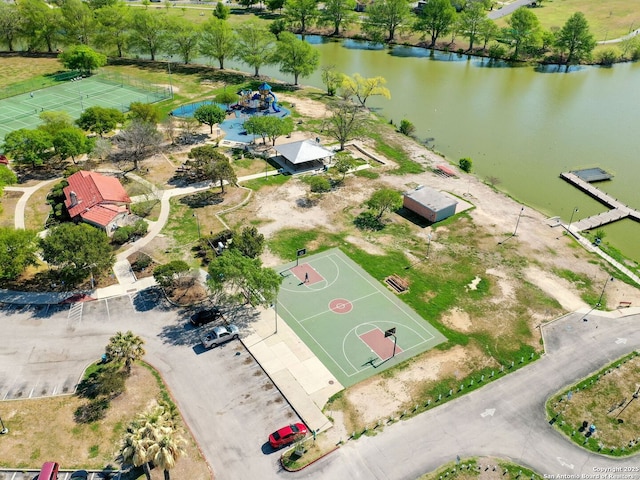 1947 W French Pl, San Antonio, TX 78201 - bird's eye view of a large body of water