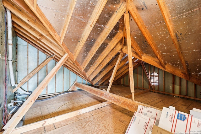 5514 Waldon Walk, San Antonio, TX 78261 - view of unfinished attic