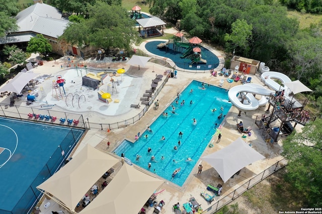 12106 Calm Hbr, San Antonio, TX 78253 - aerial view