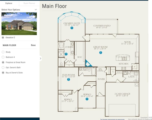 12106 Calm Hbr, San Antonio, TX 78253 - property floor plan