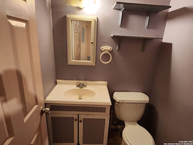 4731 Castle Queen, San Antonio, TX 78218 - bathroom with vanity and toilet