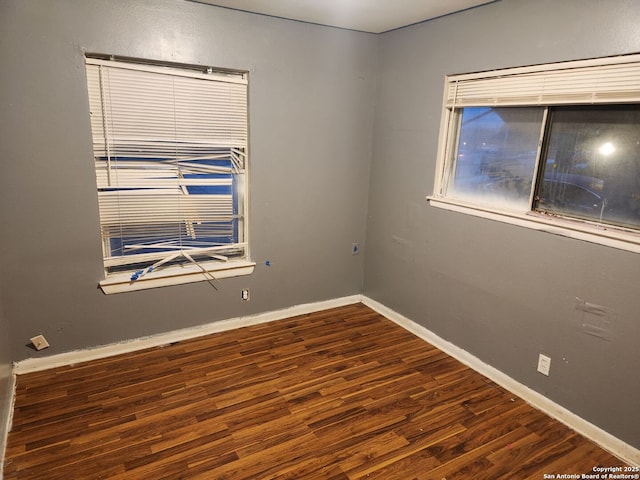 4731 Castle Queen, San Antonio, TX 78218 - spare room featuring wood finished floors and baseboards