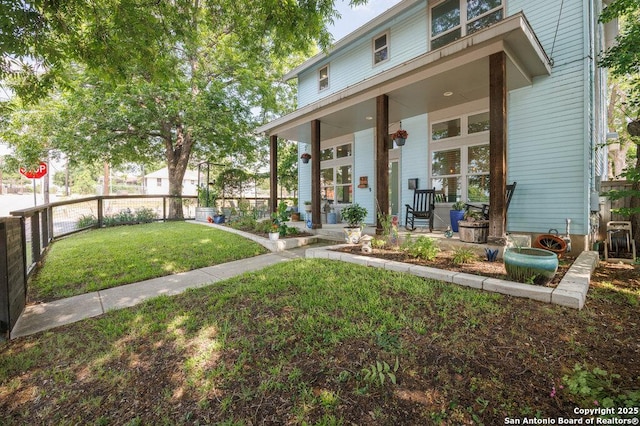 430 Burleson, San Antonio, TX 78202 - view of front of home with covered porch