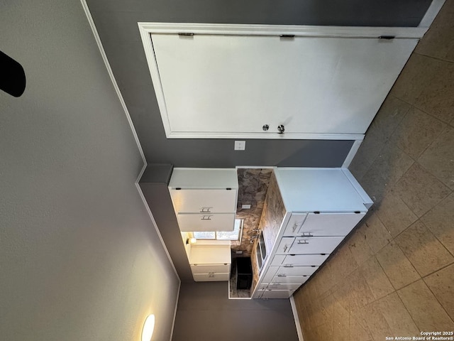 19518 Florence, Lytle, TX 78052 - kitchen with white cabinetry