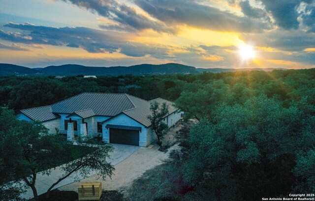 34 Lazy Day, Concan, TX 78838 - mountain view featuring a forest