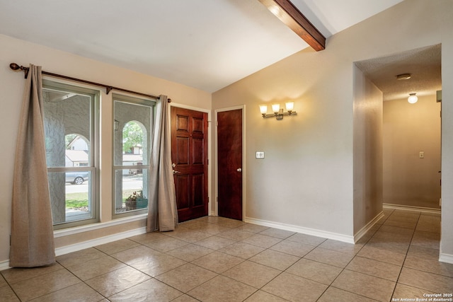 2102 Oak Wild St, San Antonio, TX 78232 - foyer featuring light tile patterned flooring and baseboards