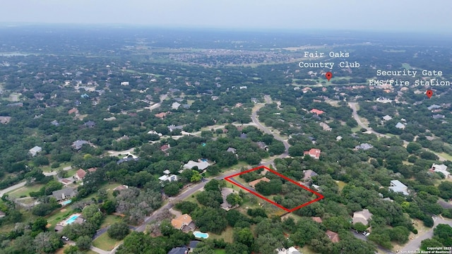 29241 Seabiscuit, Boerne, TX 78015 - aerial overview of property's location with property boundaries highlighted