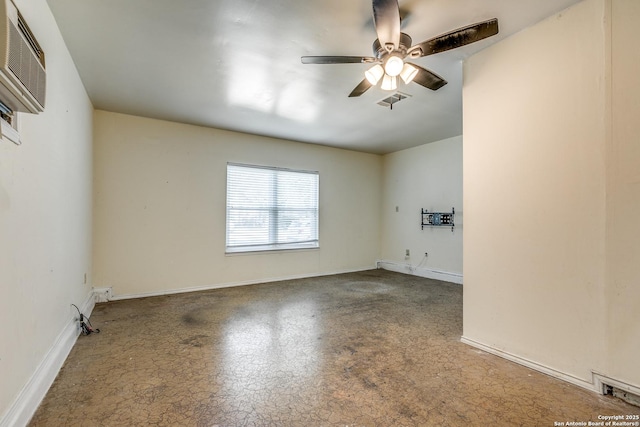 9331 Autumn Sunrise, San Antonio, TX 78254 - empty room featuring a ceiling fan and baseboards