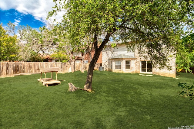 1215 Dezarae St, San Antonio, TX 78253 - view of yard