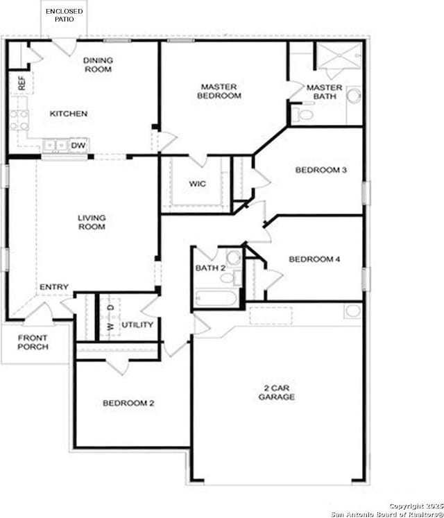 920 Bexley Dr, Seguin, TX 78155 - home floor plan
