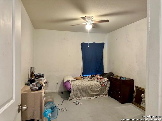 15134 Silver Tree, Von Ormy, TX 78073 - bedroom featuring a ceiling fan