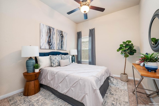 25318 Pleasant Bch, San Antonio, TX 78255 - bedroom featuring baseboards, carpet flooring, and a ceiling fan