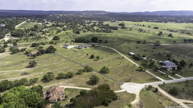 187 Tracks Trl, Center Point, TX 78010 - aerial view of property's location with rural landscape