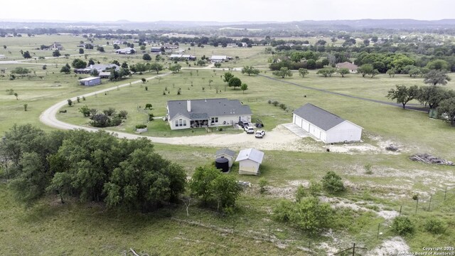 187 Tracks Trl, Center Point, TX 78010 - overview of rural landscape