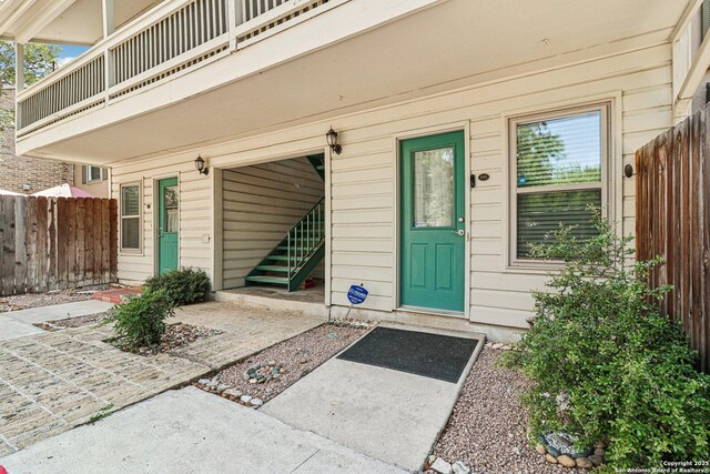 2300 Nacogdoches Rd Unit 164R, San Antonio, TX 78209 - entrance to property featuring a balcony