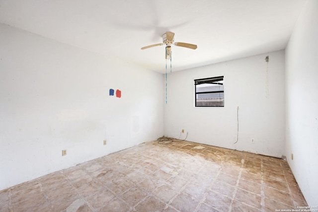 771 Mockingbird, Spring Branch, TX 78070 - spare room with a ceiling fan