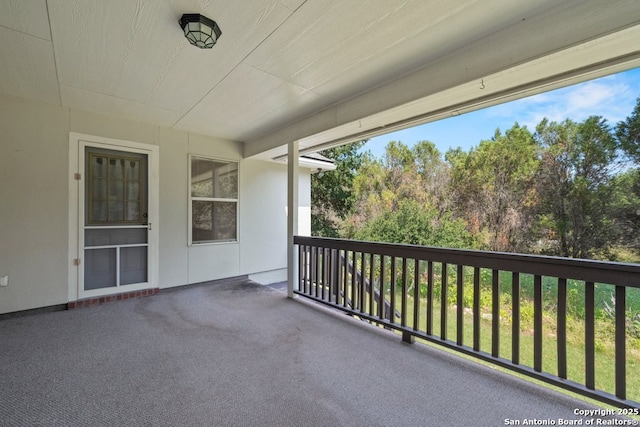 424 Mount Joy, New Braunfels, TX 78130 - view of balcony