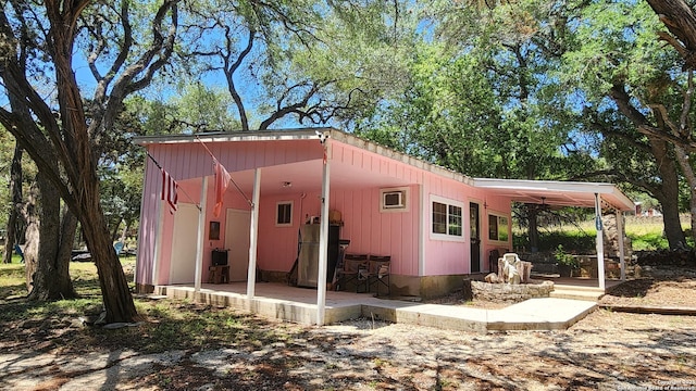 12151 Park Road 37, Lakehills, TX 78063 - view of rear view of house