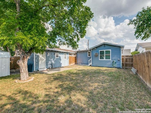 815 Flanders, San Antonio, TX 78211 - back of property with an outbuilding