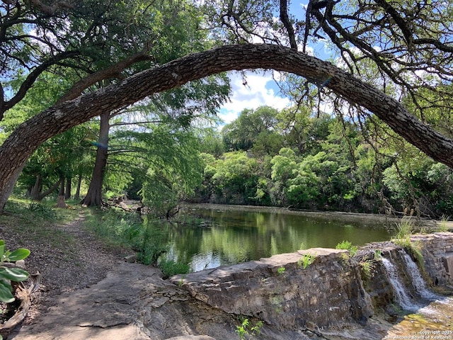 121 N Spanish Oak Trl, Kerrville, TX 78028 - water view featuring a heavily wooded area