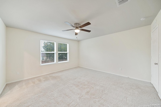 7341 Yucca Pl, San Antonio, TX 78253 - carpeted empty room featuring a ceiling fan and baseboards