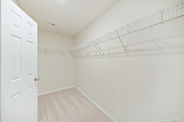 7341 Yucca Pl, San Antonio, TX 78253 - walk in closet featuring light colored carpet
