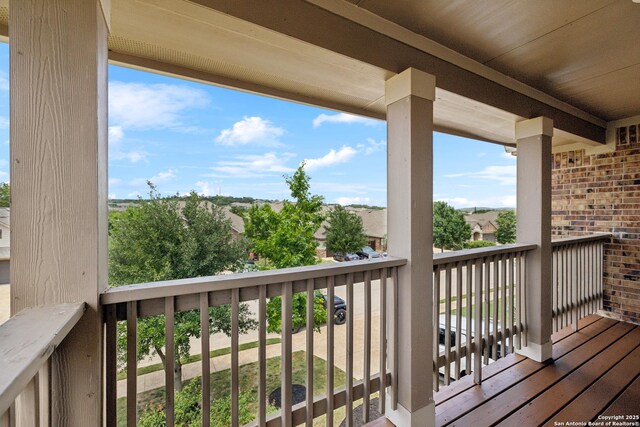 32003 Cast Iron, Bulverde, TX 78163 - view of wooden terrace