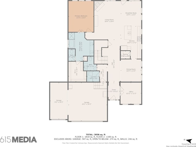 32003 Cast Iron, Bulverde, TX 78163 - room layout