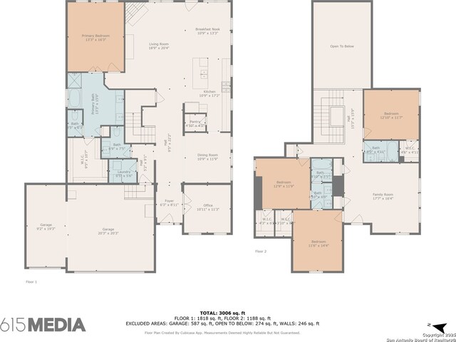 32003 Cast Iron, Bulverde, TX 78163 - room layout